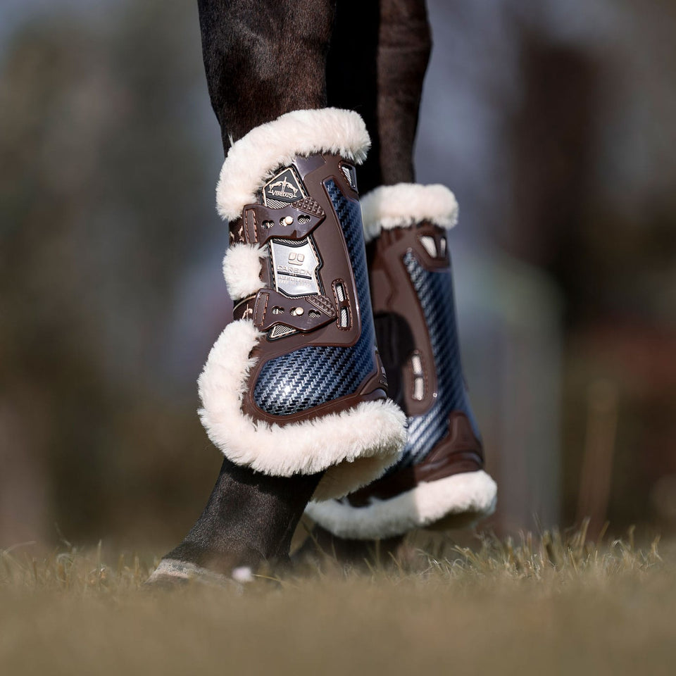 Veredus Carbon Gel Absolute STS Tendon Boots - Brown