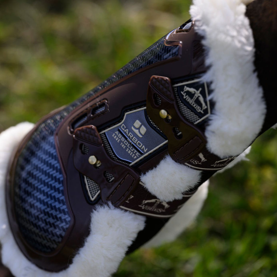 Veredus Carbon Gel Absolute STS Tendon Boots - Brown