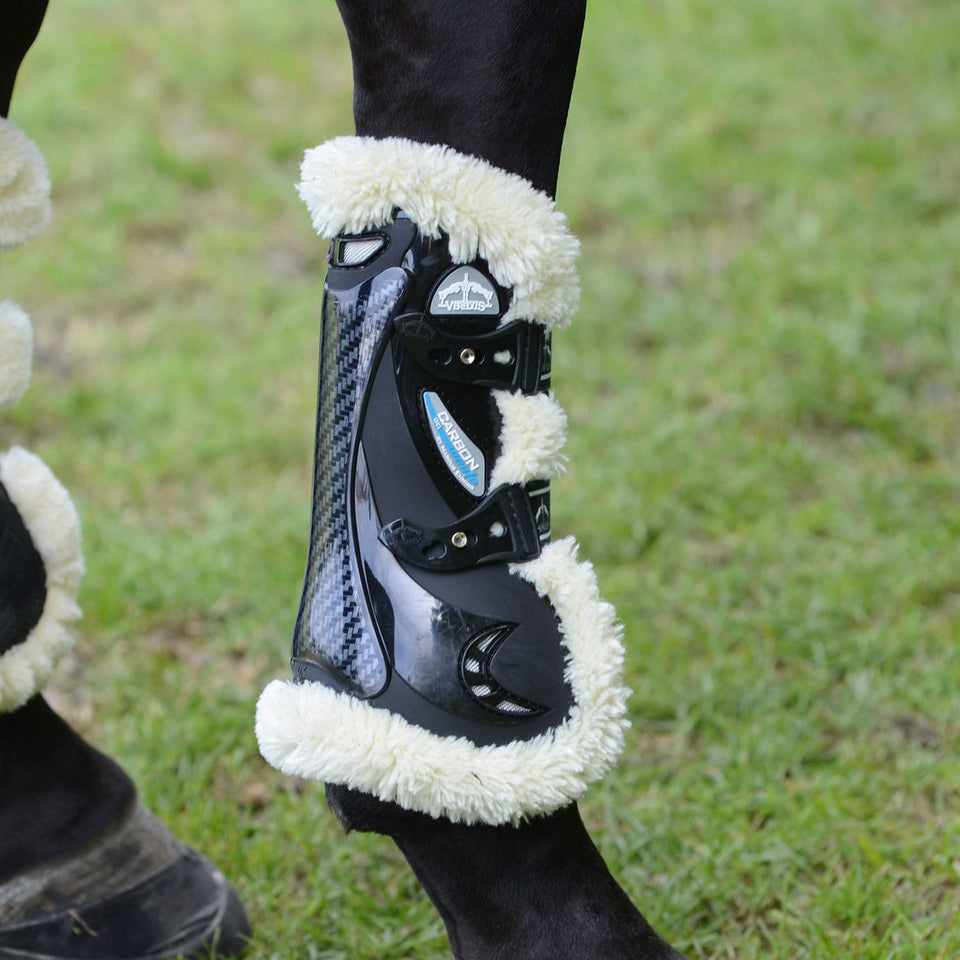 Veredus STS Carbon Gel Vento Tendon Boots - Black