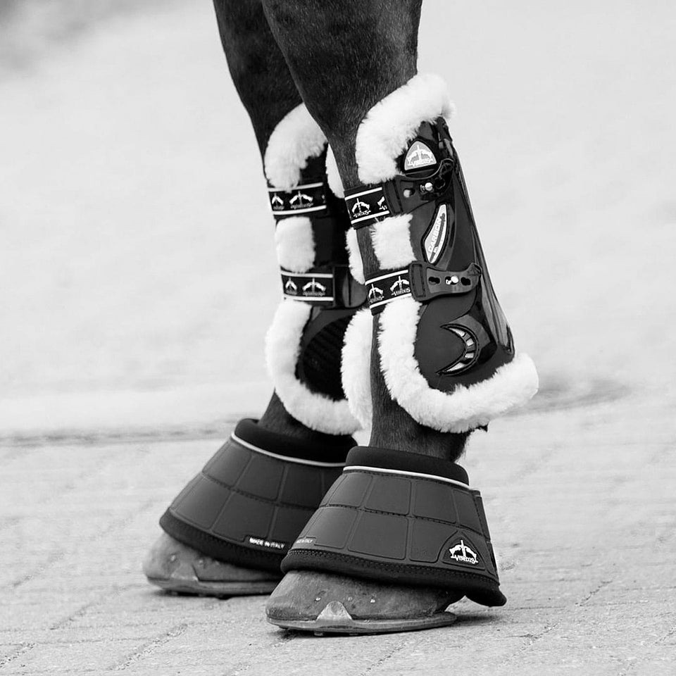 Veredus STS Carbon Gel Vento Tendon Boots - Black