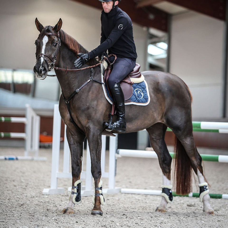 Veredus STS Carbon Gel Vento Tendon Boots - Black