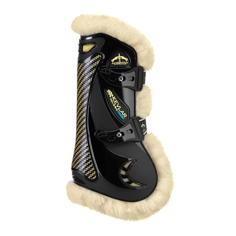 Veredus Kevlar Gel Vento STS Tendon Boots - Black
