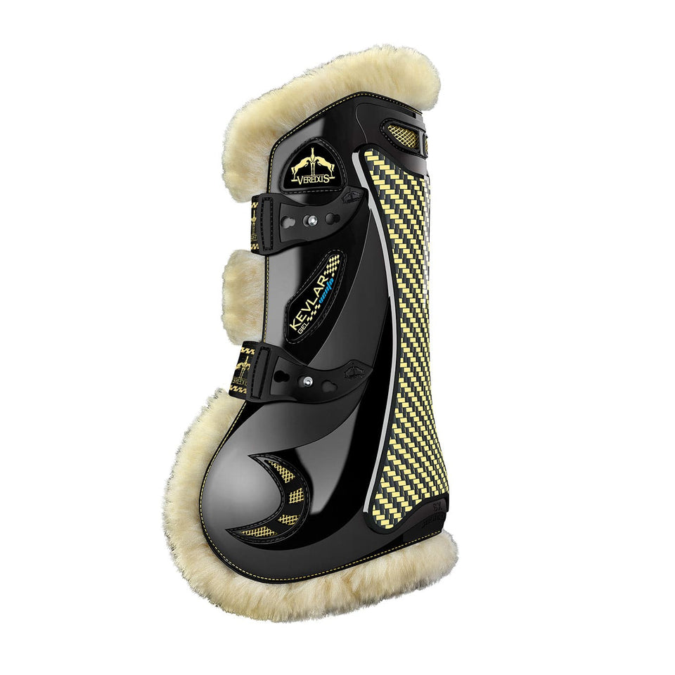 Veredus Kevlar Gel Vento STS Tendon Boots - Black