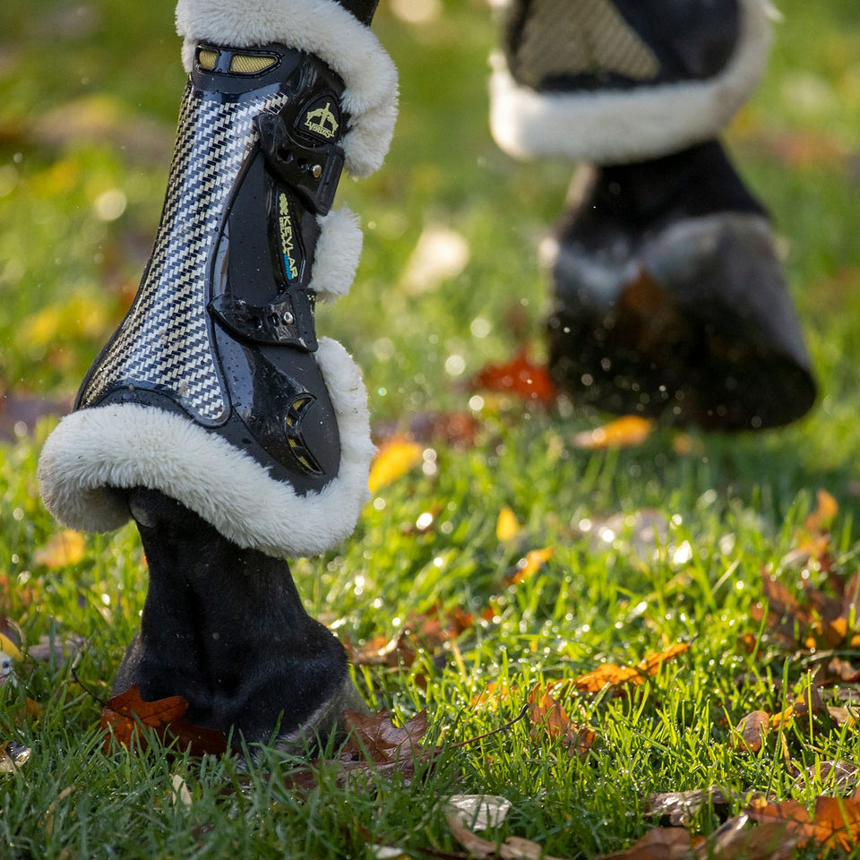 Veredus Kevlar Gel Vento STS Tendon Boots - Black