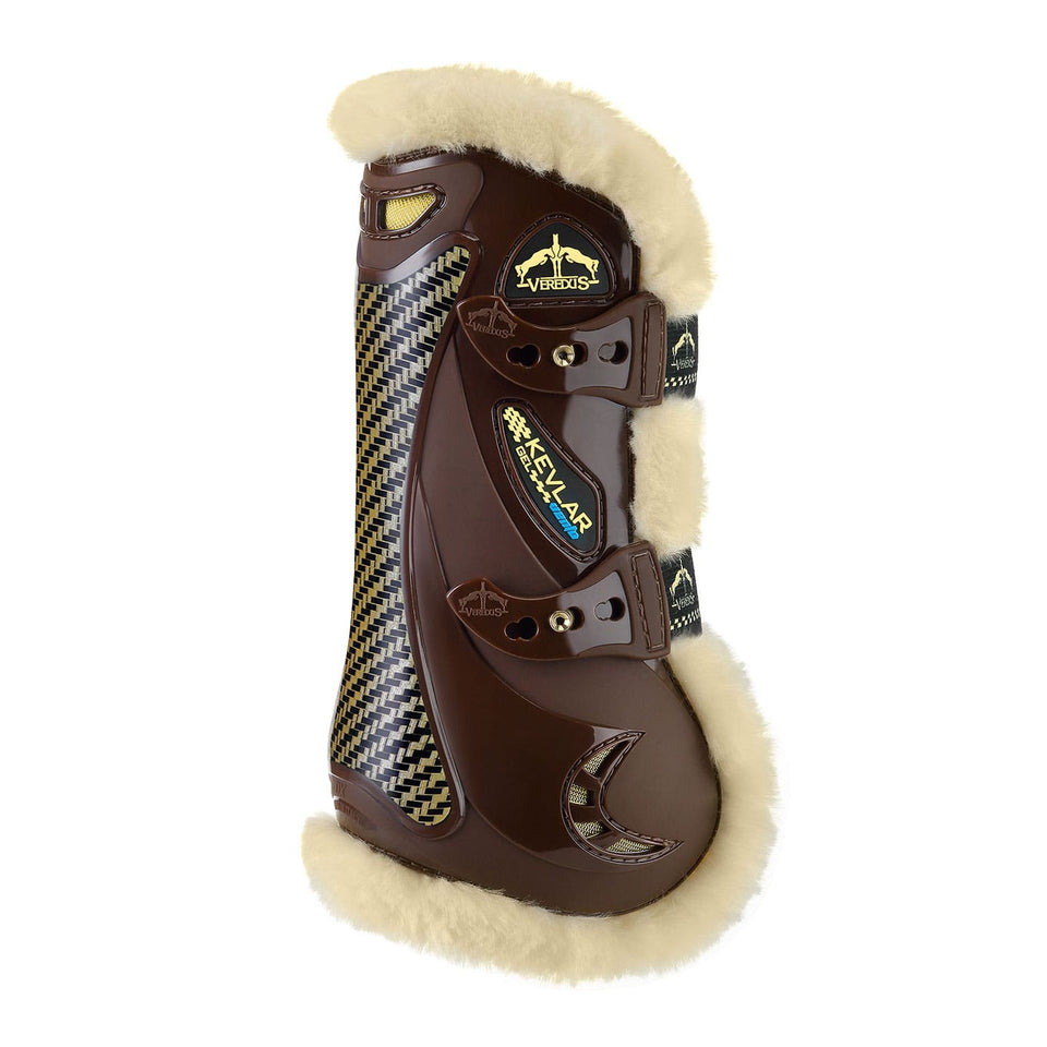 Veredus Kevlar Gel Vento STS Tendon Boots - Brown
