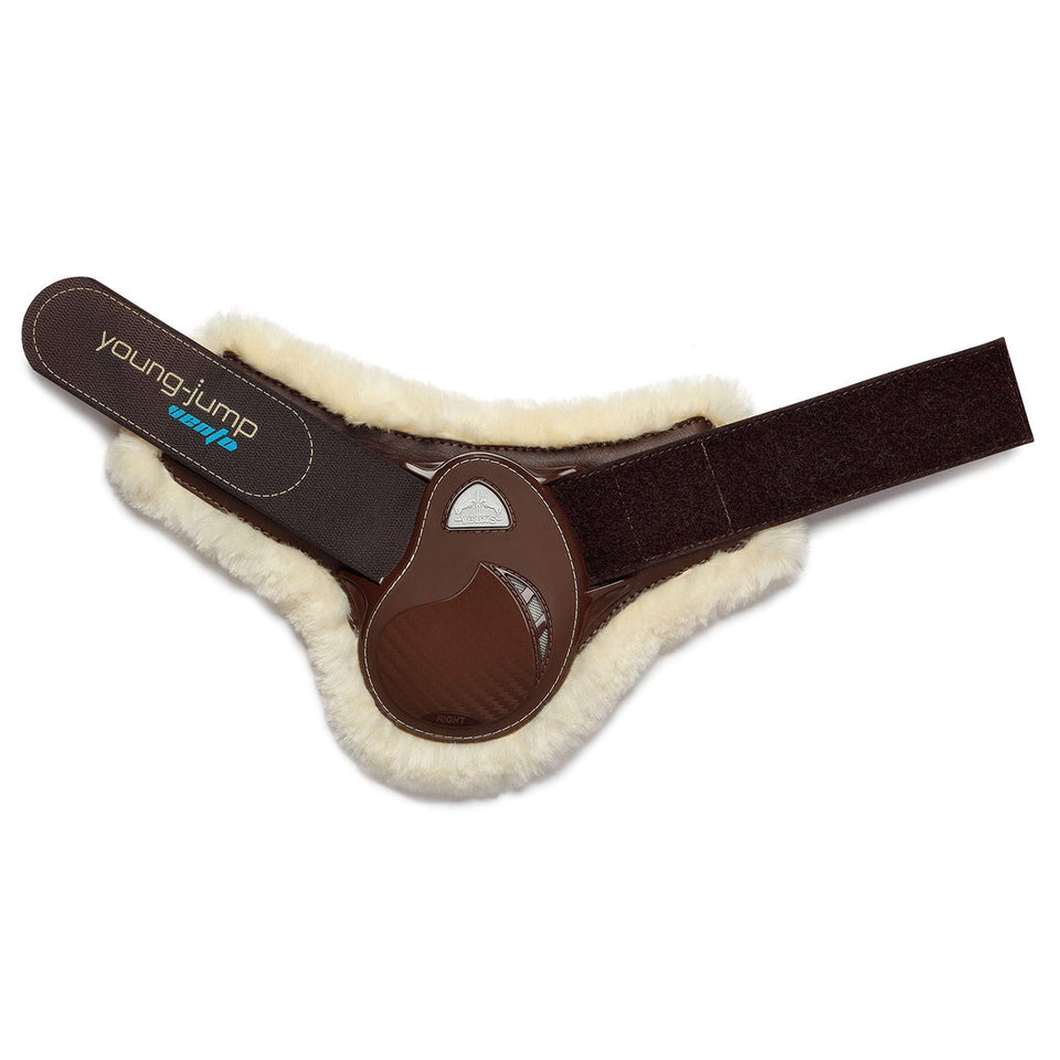 Veredus STS Young Jump Vento Fetlock Boots - Brown