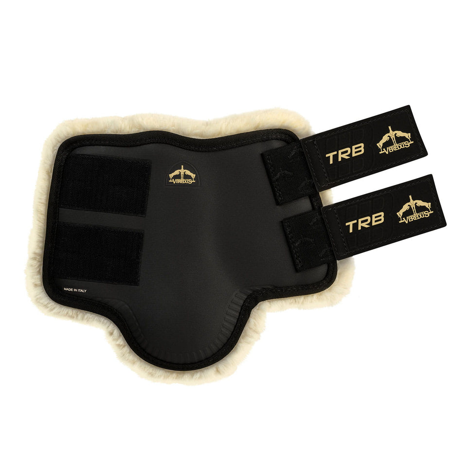 Veredus TRB STS Brushing Boots Front - Black