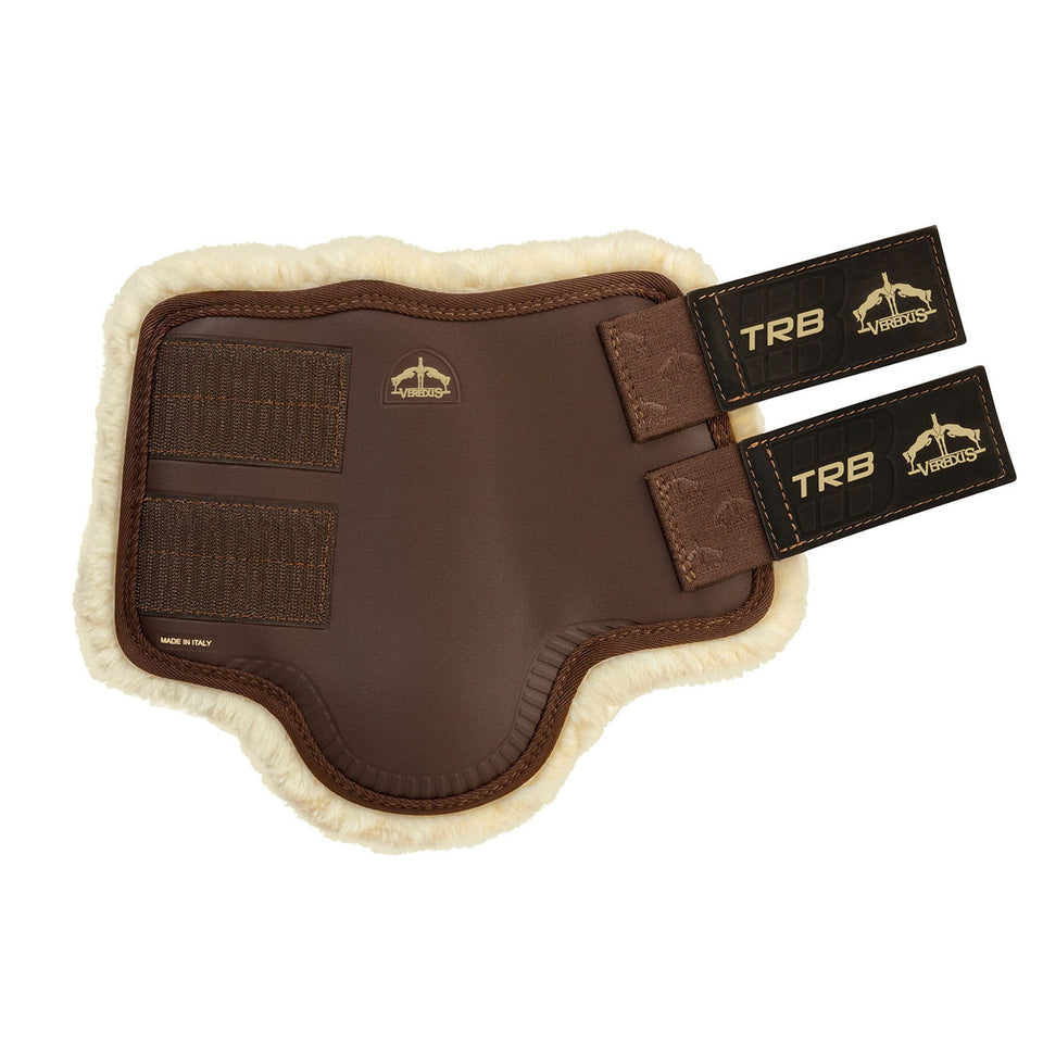 Veredus TRB STS Brushing Boots Front - Brown