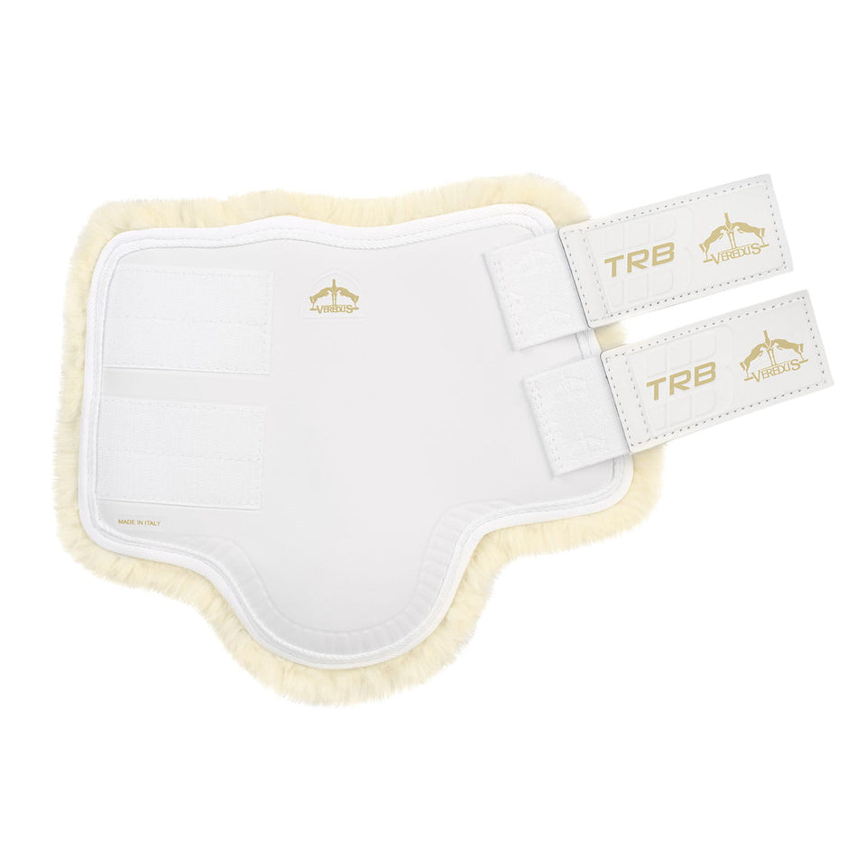 Veredus TRB STS Brushing Boots Front - White