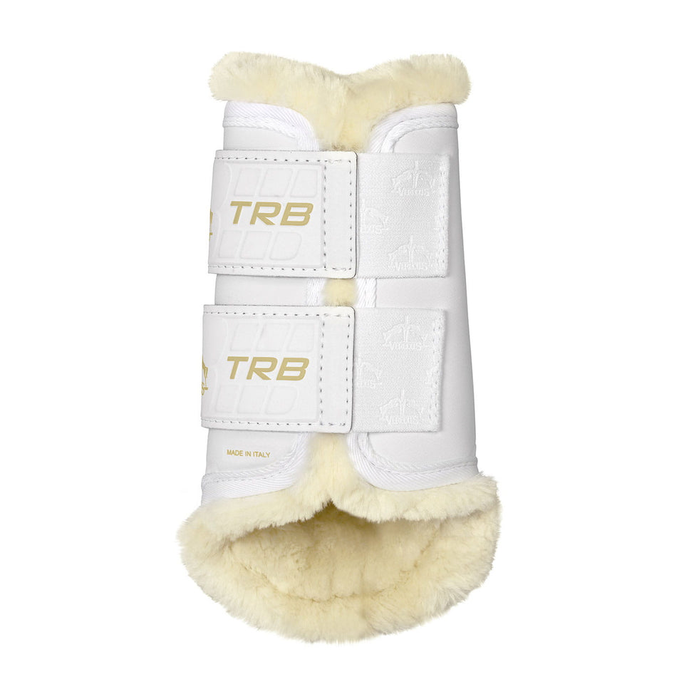 Veredus TRB STS Brushing Boots Front - White