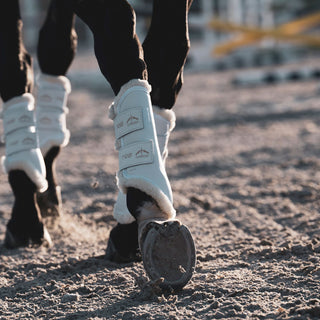 Veredus TRB STS Brushing Boots Hind - White