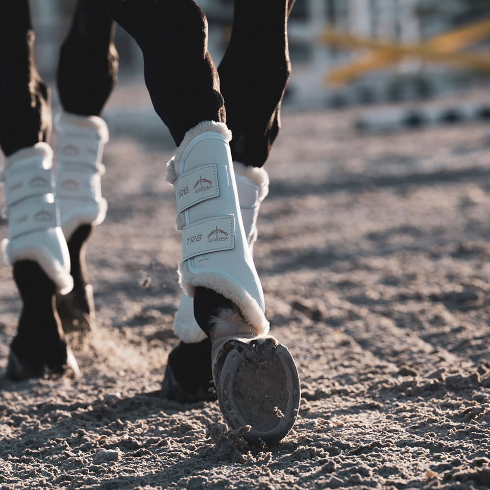 Veredus TRB STS Brushing Boots Hind - White