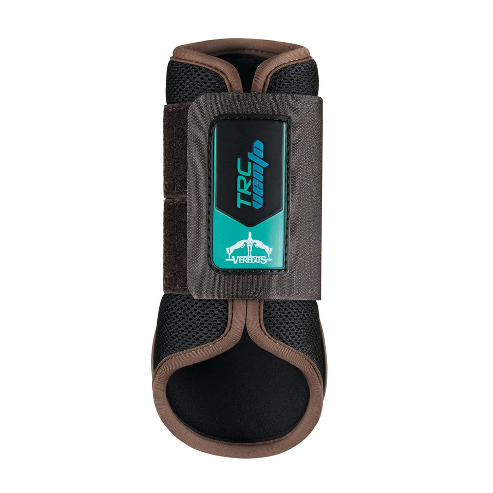 Veredus TRC Vento Brushing Boots Front - Brown
