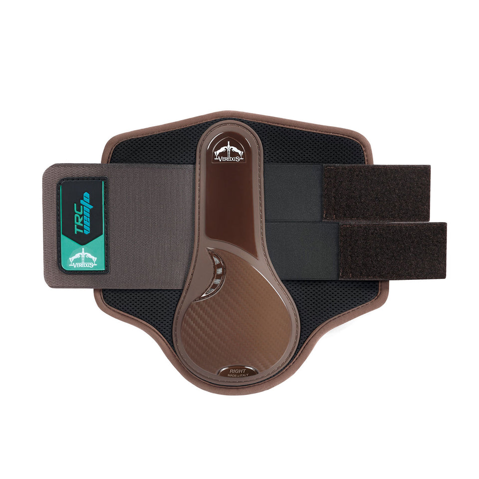 Veredus TRC Vento Brushing Boots Front - Brown