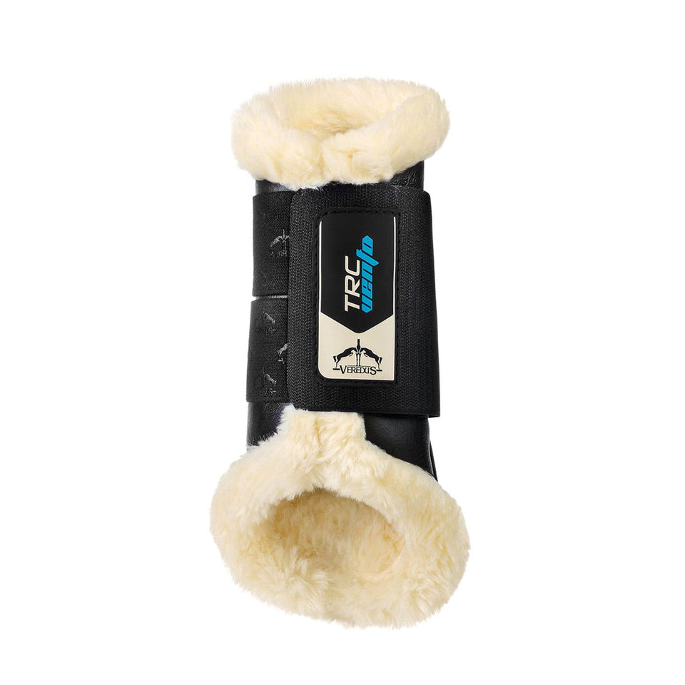 Veredus TRC Vento STS Brushing Boots Front - Black