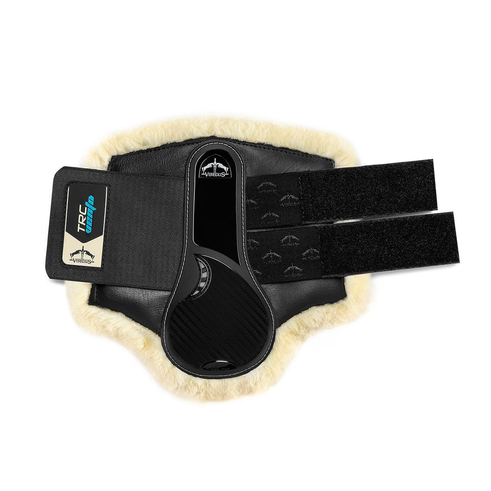 Veredus TRC Vento STS Brushing Boots Front - Black