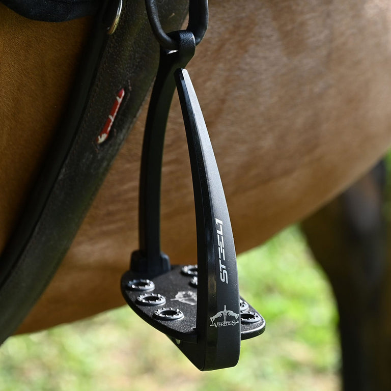 Veredus Vita Steel1 Safety Stirrups - Dark