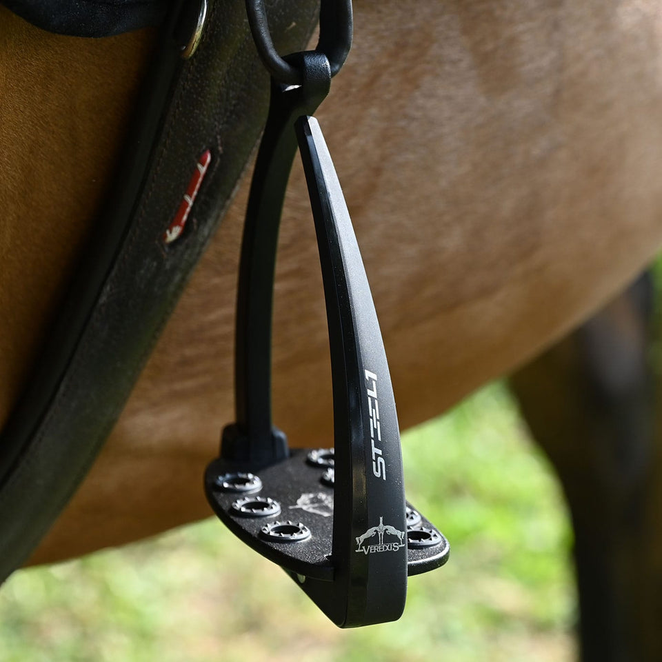 Veredus Vita Steel1 Safety Stirrups - Dark