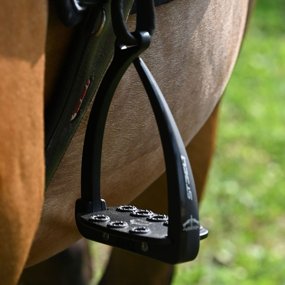 Veredus Vita Steel1 Safety Stirrups - Dark