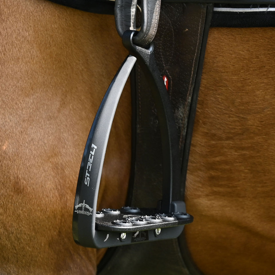 Veredus Vita Steel1 Safety Stirrups - Dark