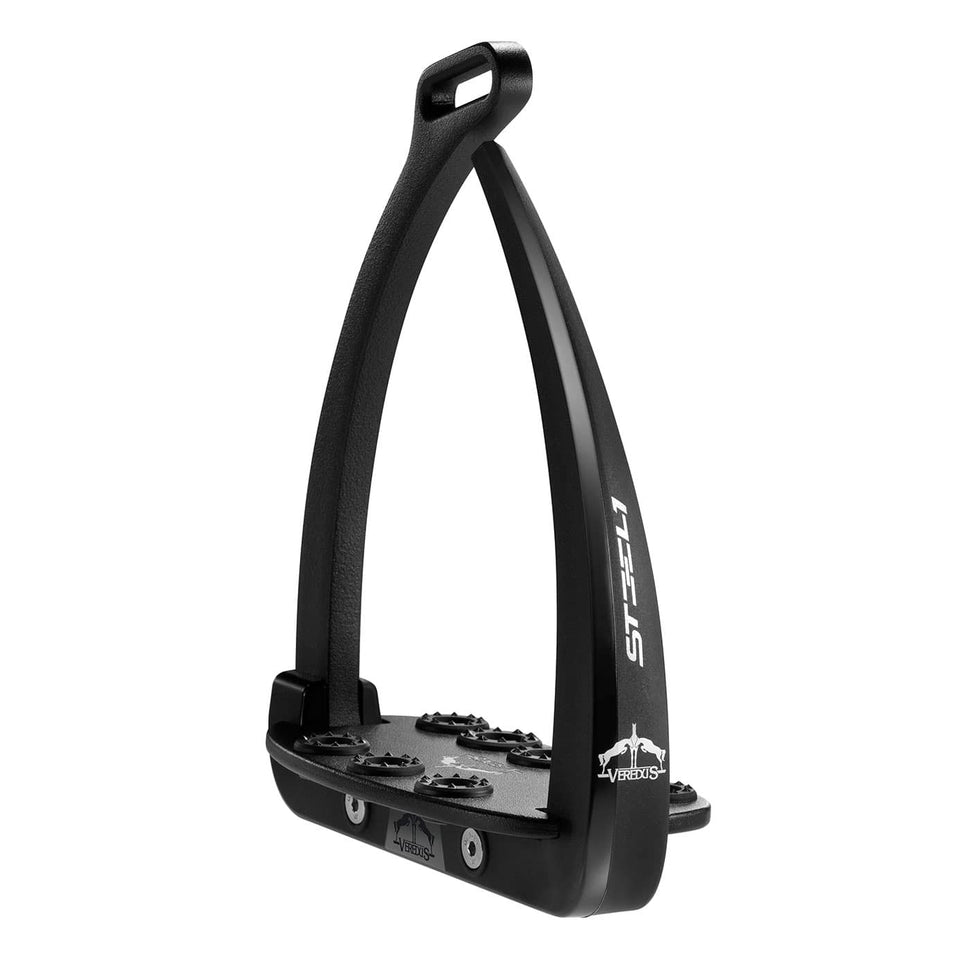 Veredus Vita Steel1 Safety Stirrups - Dark