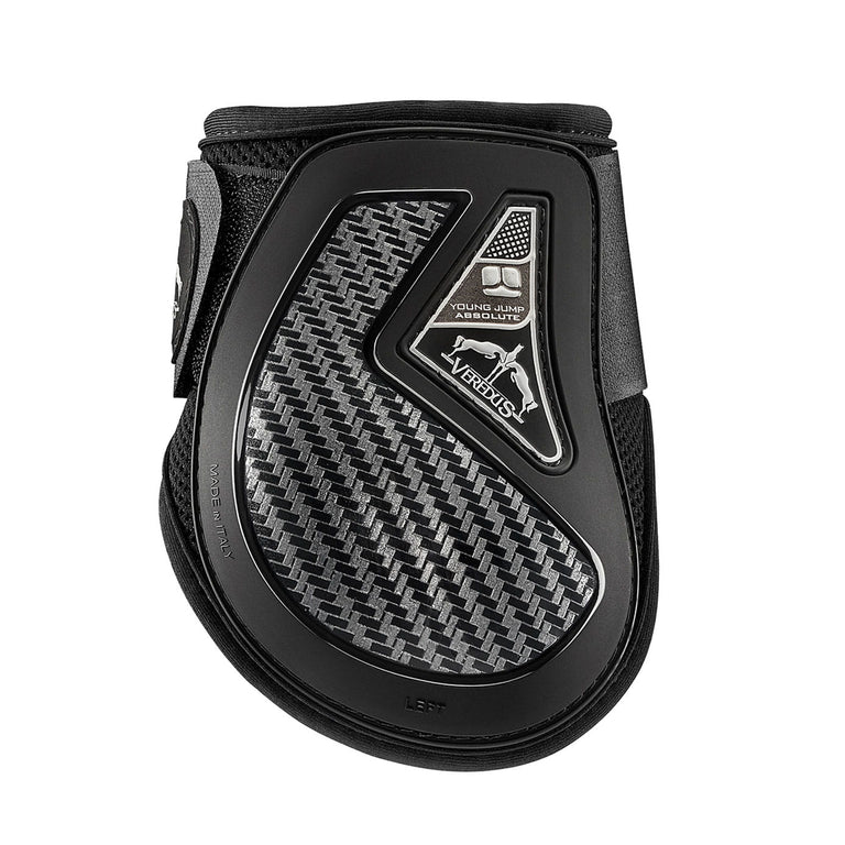 Veredus New Young Jump Absolute Carbon Gel Fetlock Boots - Black