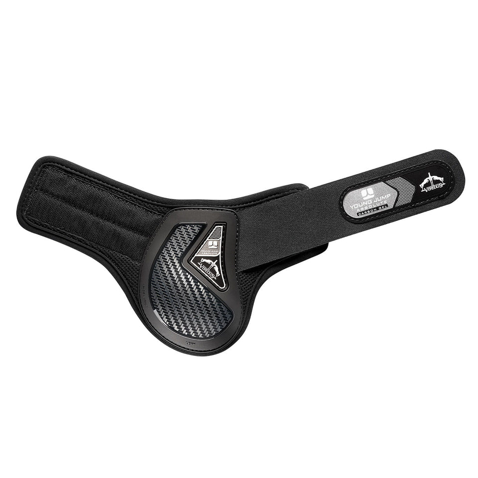Veredus New Young Jump Absolute Carbon Gel Fetlock Boots - Black