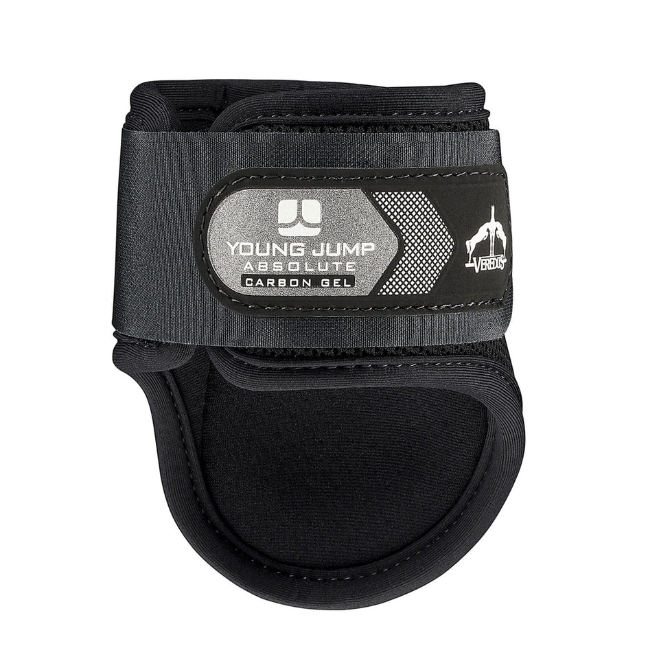 Veredus New Young Jump Absolute Carbon Gel Fetlock Boots - Black