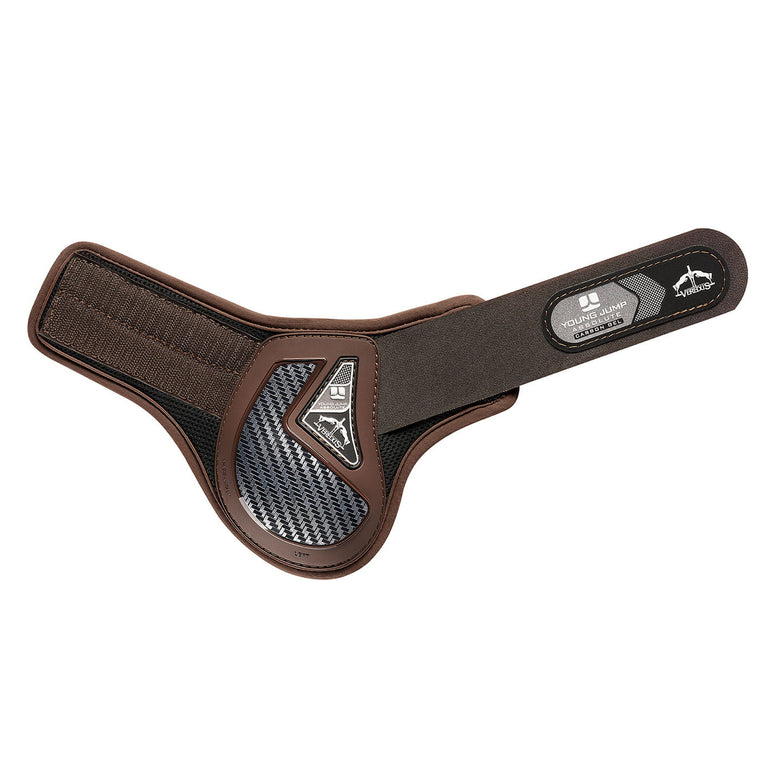 Veredus New Young Jump Absolute Carbon Gel Fetlock Boots - Brown