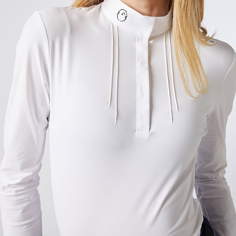 Vestrum Casere Long Sleeve Show Shirt - White