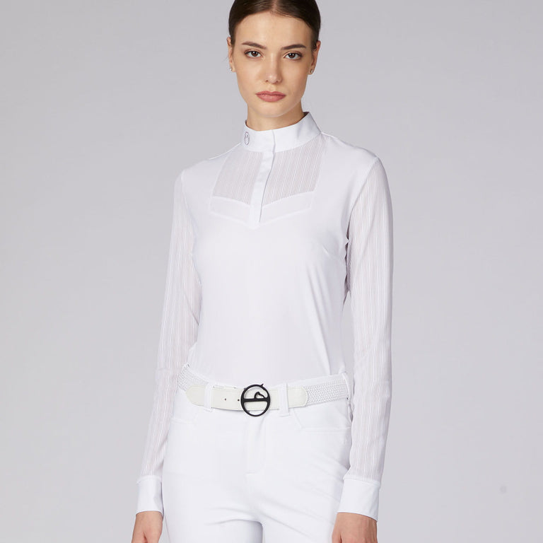 Vestrum Harbin Long Sleeve Show Shirt - White