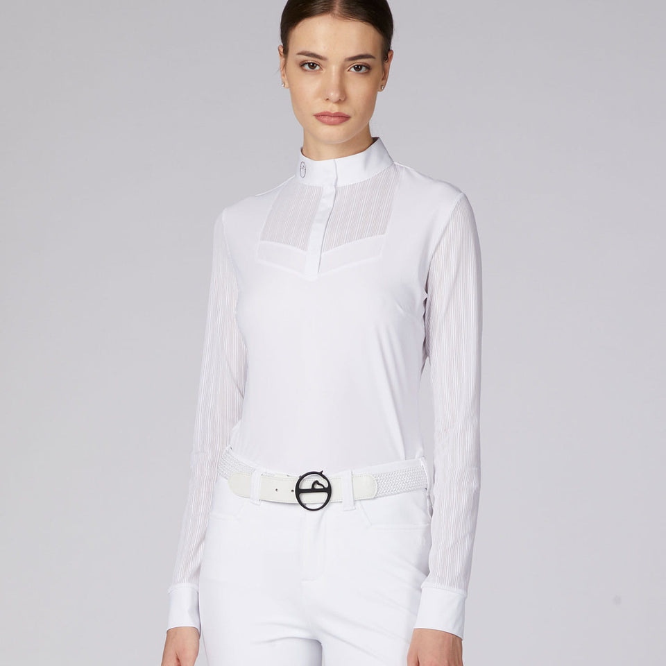 Vestrum Harbin Long Sleeve Show Shirt - White