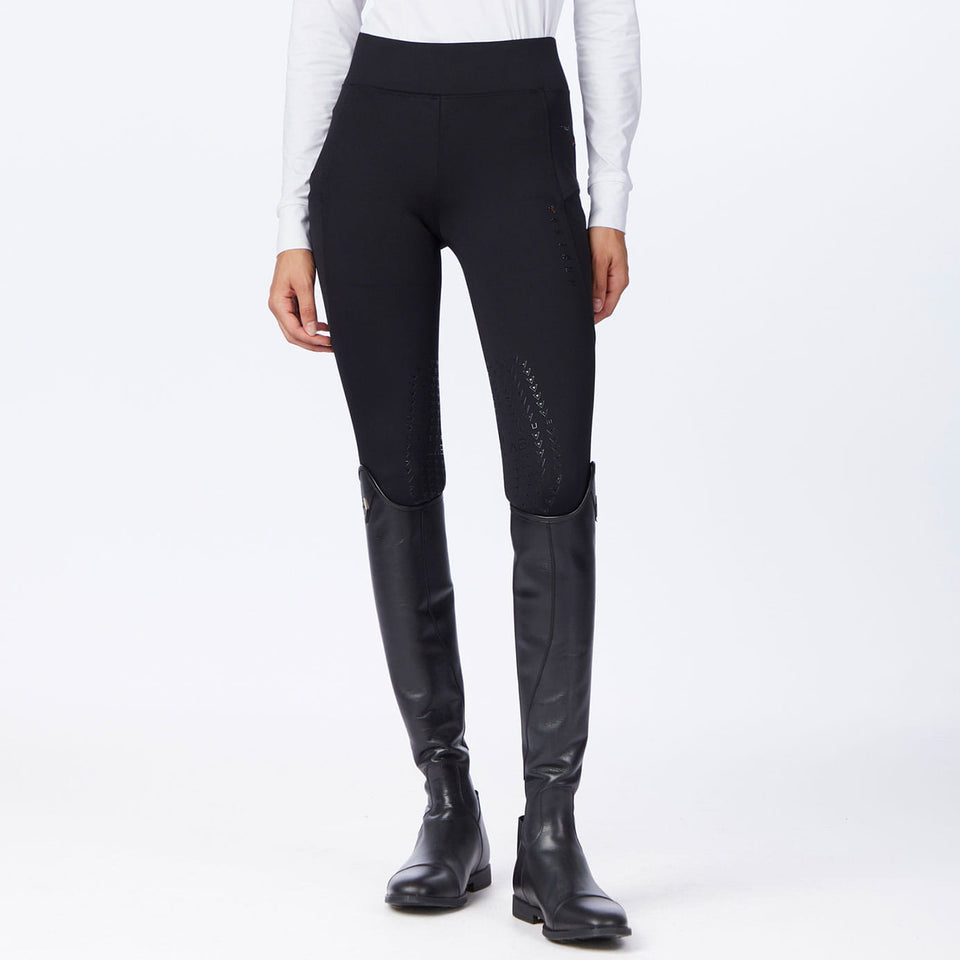 Vestrum LAB Vega Knee Grip Riding Leggings - Black