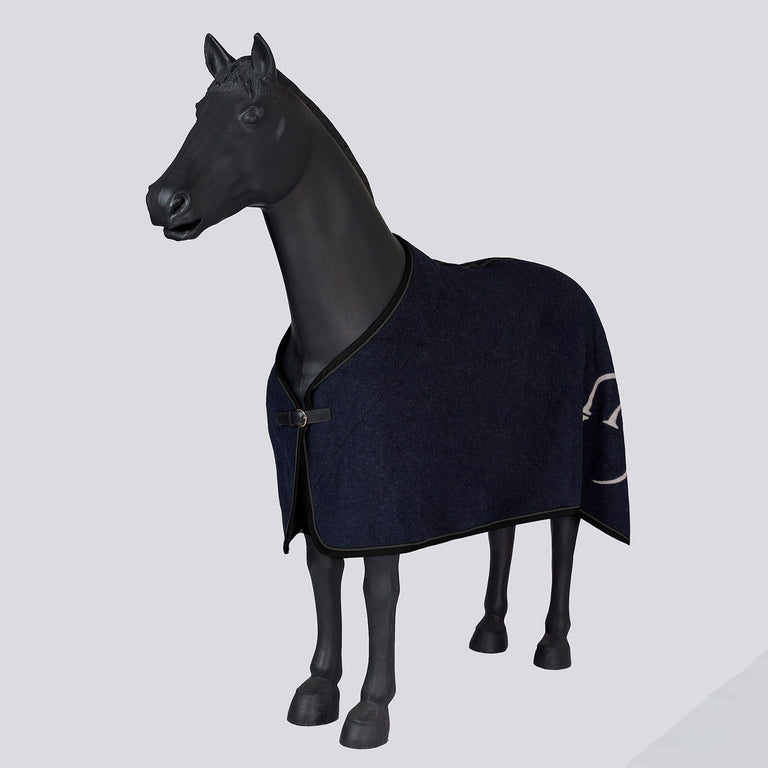 Vestrum Lisbona Wool Show Rug - Navy