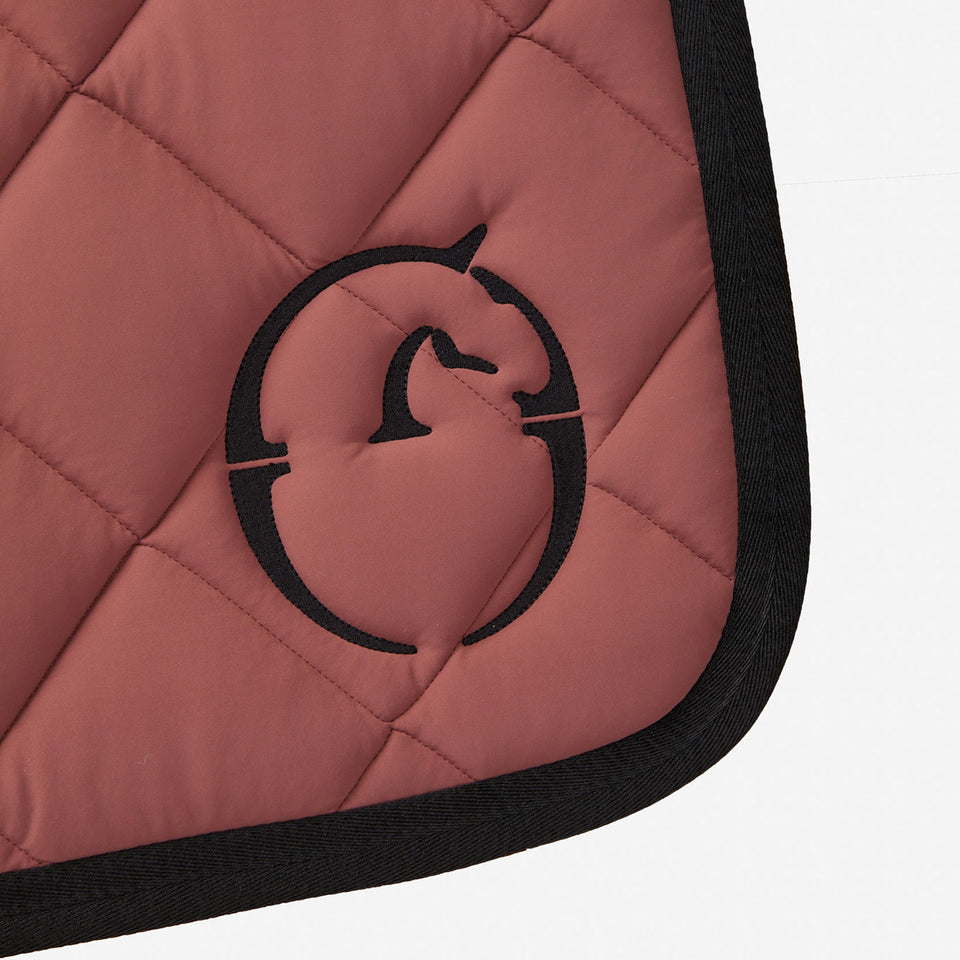 Vestrum Los Angeles Saddle Cloth - Dark Mauve