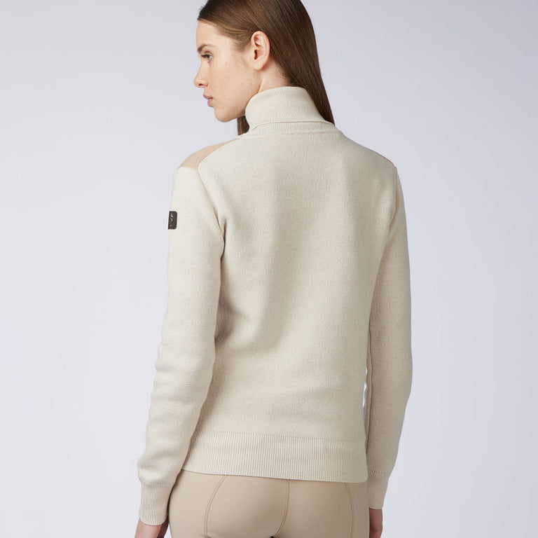 Vestrum Shenzen Knitted Turtleneck Sweater - Beige/Latte