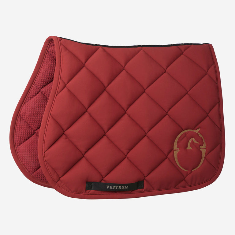 Vestrum Toyama TK Jumping Saddle Cloth - Amaranto