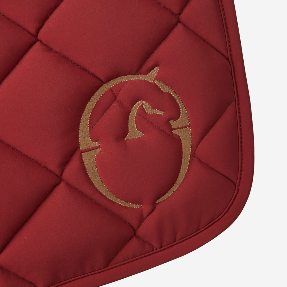 Vestrum Toyama TK Jumping Saddle Cloth - Amaranto