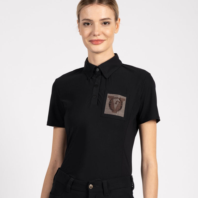 Vestrum Volterra Training Polo Shirt - Black