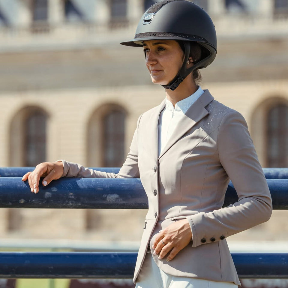 Samshield Victorine Crystal Ferna Show Jacket - Latte