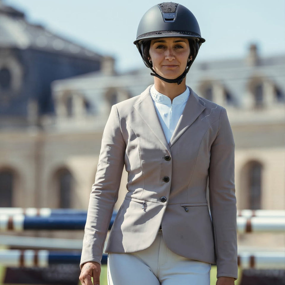 Samshield Victorine Crystal Ferna Show Jacket - Latte