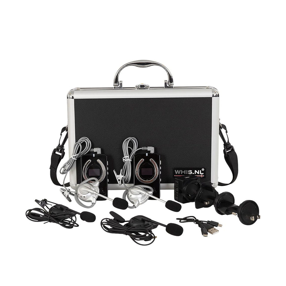 WHIS Competition Communication System Set - Black
