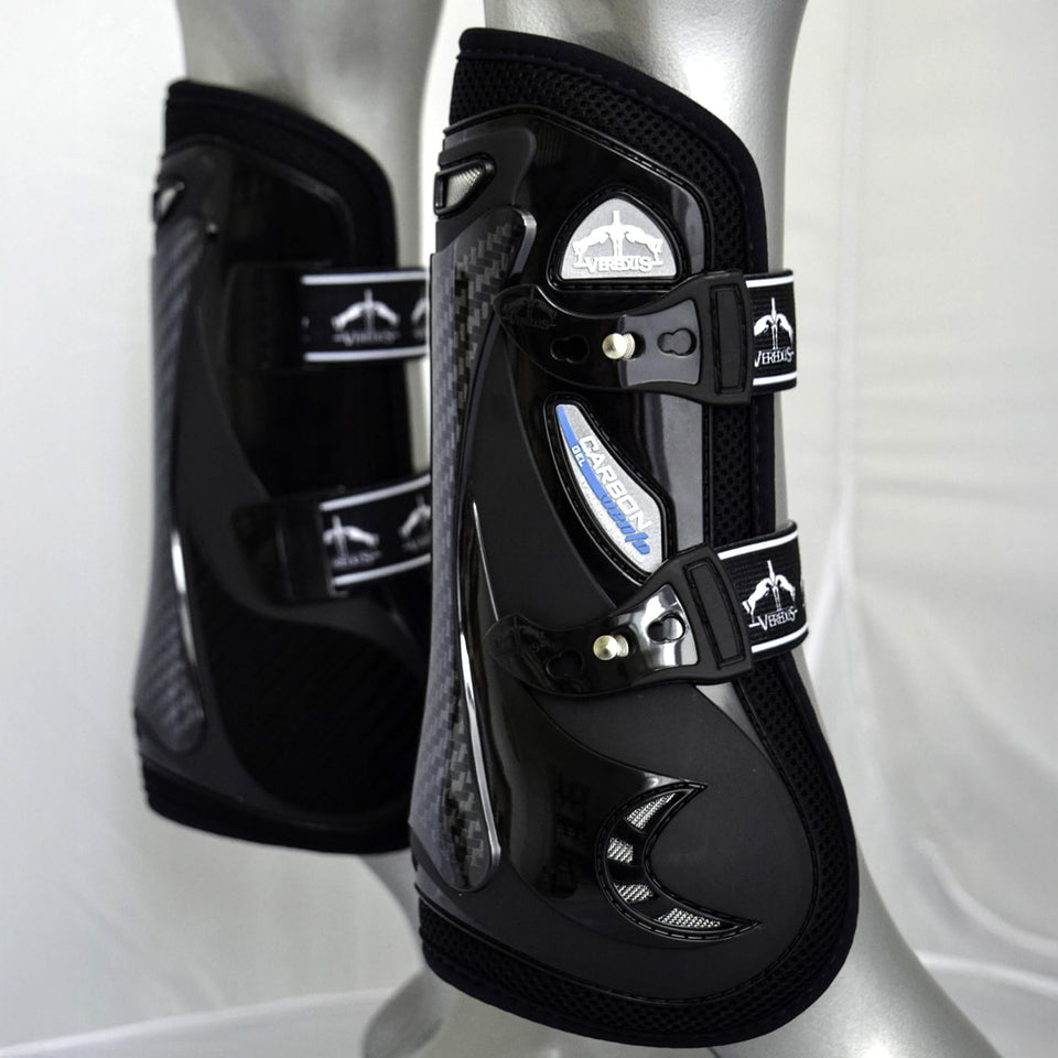 Veredus Carbon Gel Vento Tendon Boots - Black