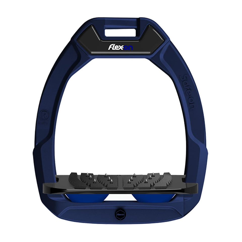 Flex-On Safe-On Stirrups - Navy/Black